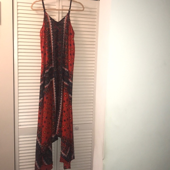 🔥Nanette Lepore printed v neck maxi dress - Picture 3 of 5